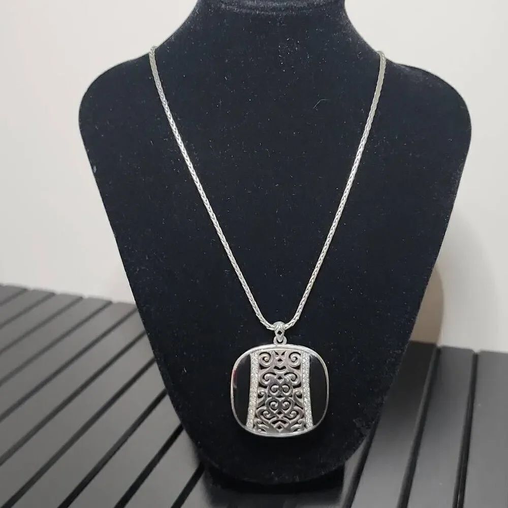 Brighton Necklace and Jeweled Pendant